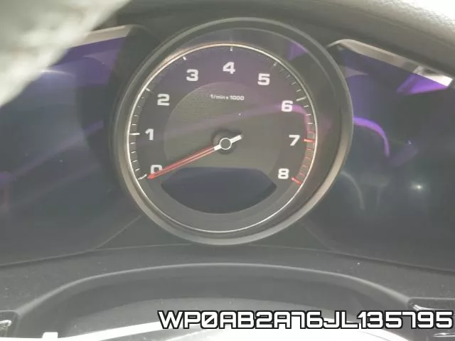 WP0AB2A76JL135795 фото 9