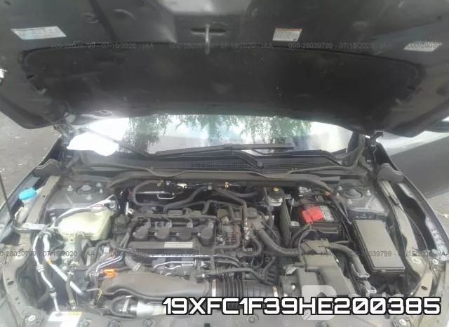 19XFC1F39HE200385 фото 2