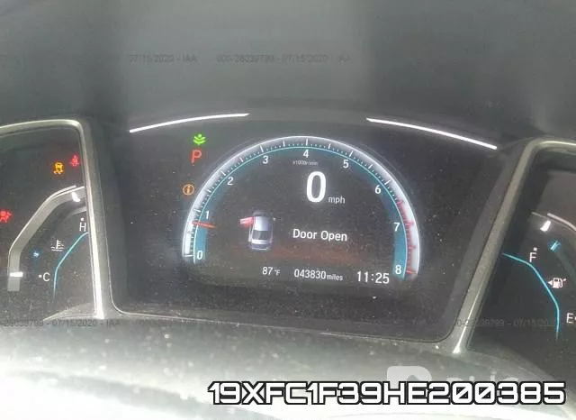 19XFC1F39HE200385 фото 8