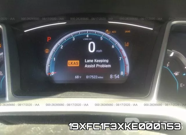 19XFC1F3XKE000753 фото 8