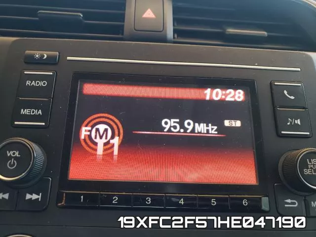 19XFC2F57HE047190 фото 10