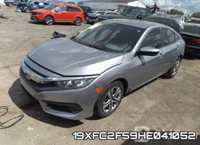 19XFC2F59HE041052 фото 3