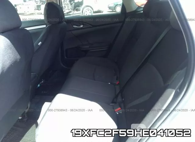 19XFC2F59HE041052 фото 9