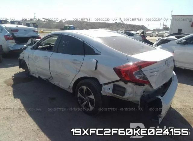 19XFC2F60KE024155 фото 4