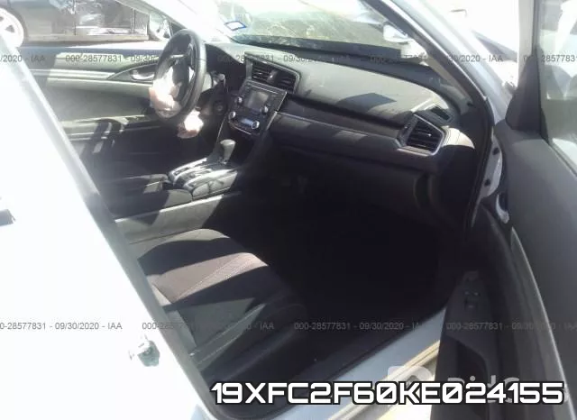 19XFC2F60KE024155 фото 6