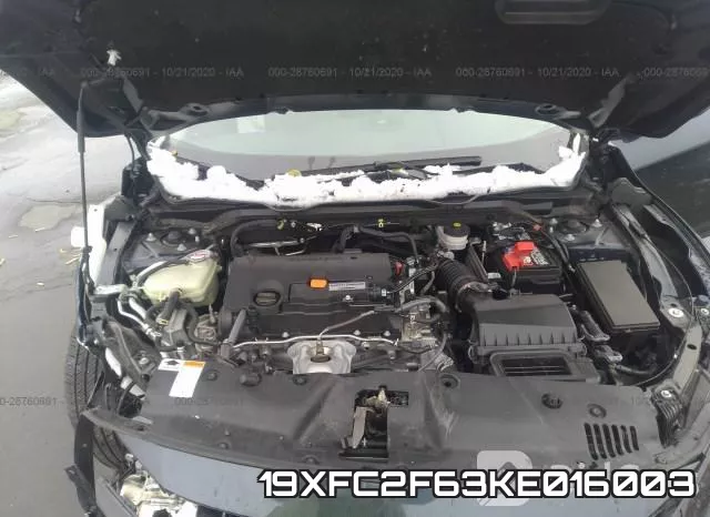 19XFC2F63KE016003 фото 2