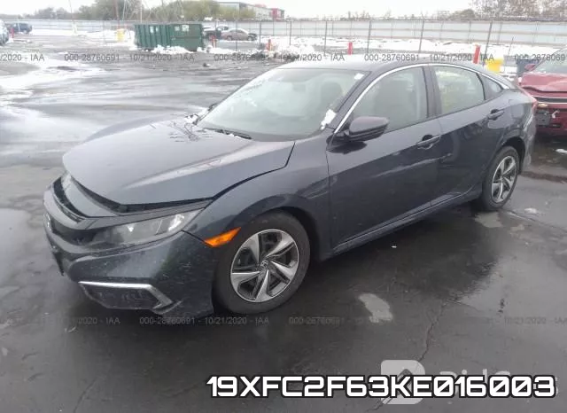 19XFC2F63KE016003 фото 3