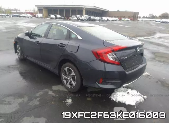 19XFC2F63KE016003 фото 4