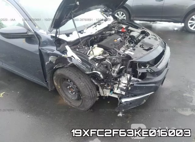 19XFC2F63KE016003 фото 7