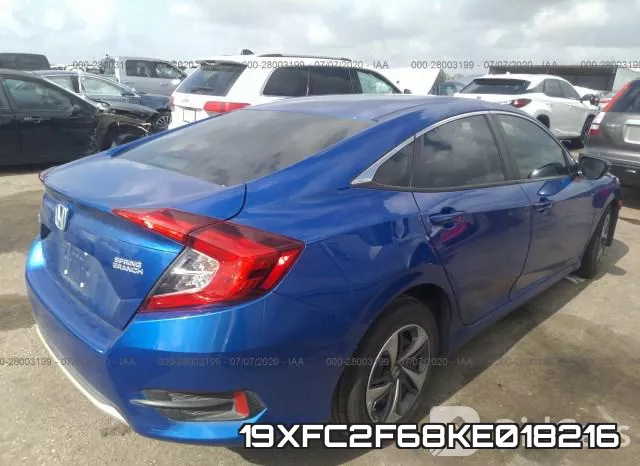 19XFC2F68KE018216 фото 5