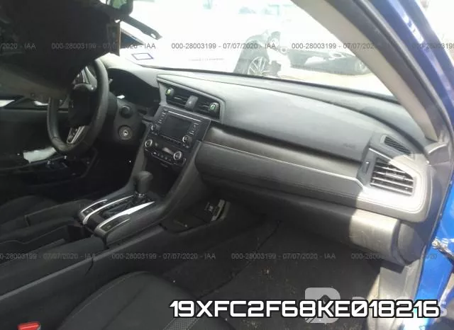 19XFC2F68KE018216 фото 6