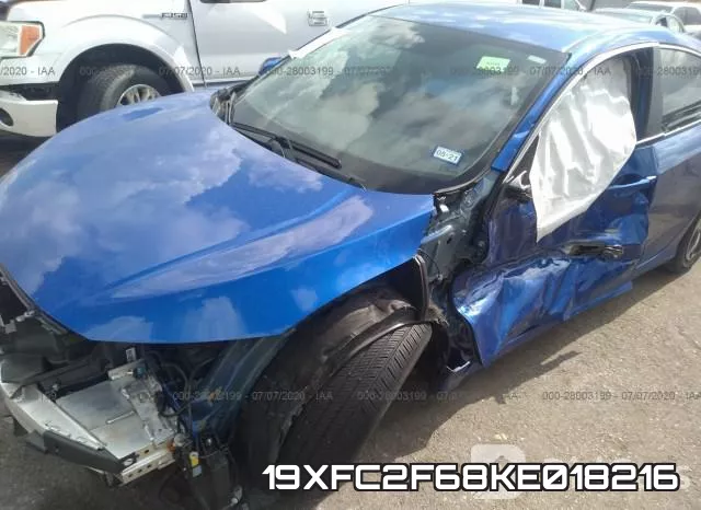 19XFC2F68KE018216 фото 7