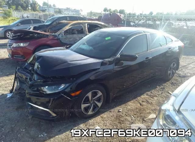 19XFC2F69KE007094 фото 3