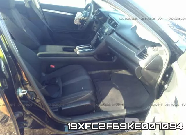 19XFC2F69KE007094 фото 6