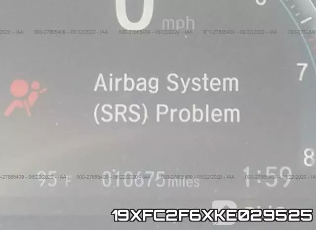 19XFC2F6XKE029525 фото 8