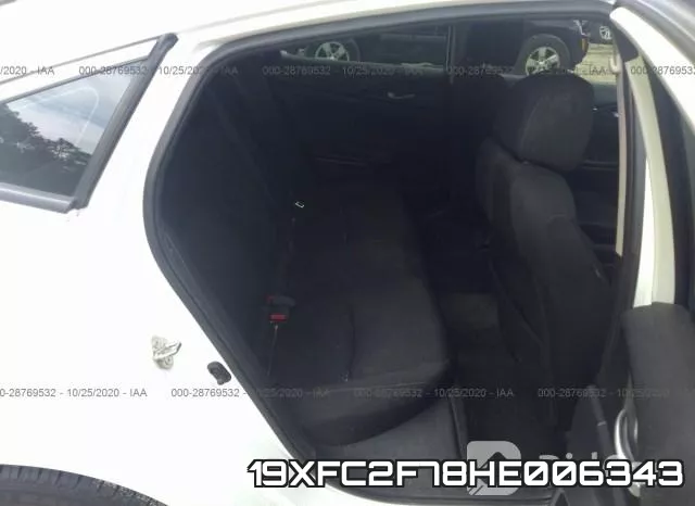 19XFC2F78HE006343 фото 9
