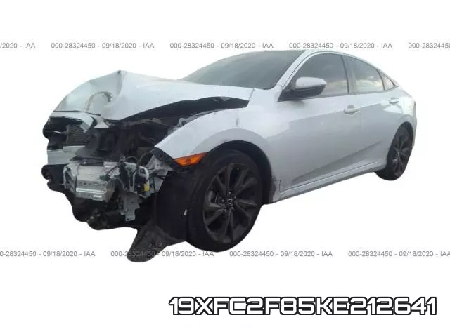 19XFC2F85KE212641 фото 3