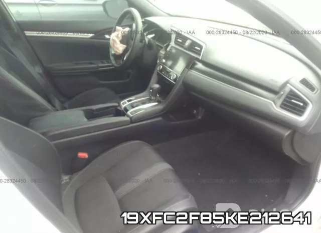 19XFC2F85KE212641 фото 6