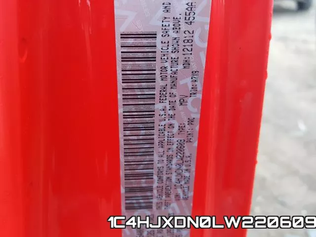 1C4HJXDN0LW220609 фото 2