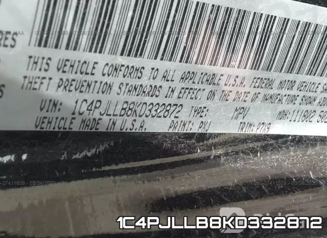 1C4PJLLB8KD332872 фото 10