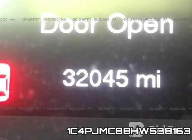 1C4PJMCB8HW538163 фото 8