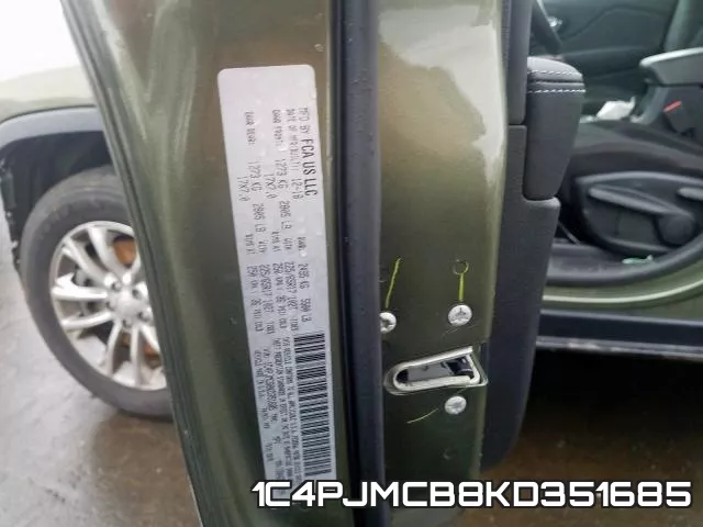 1C4PJMCB8KD351685 фото 2