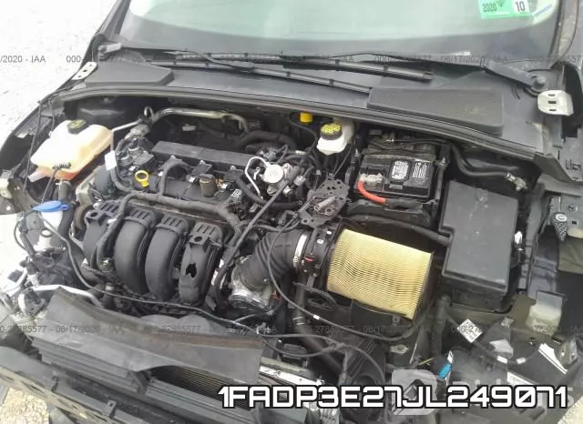 1FADP3E27JL249071 фото 2