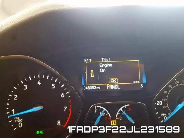 1FADP3F22JL231589 фото 9