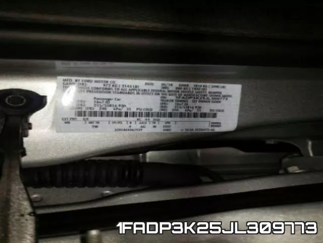 1FADP3K25JL309773 фото 2