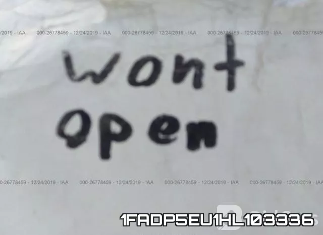 1FADP5EU1HL103336 фото 2