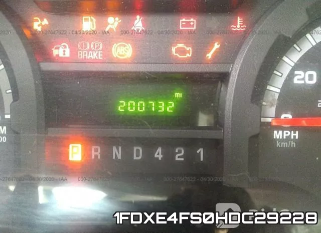 1FDXE4FS0HDC29228 фото 7