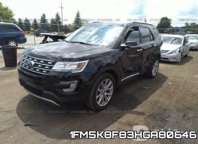1FM5K8F83HGA80646 фото 3