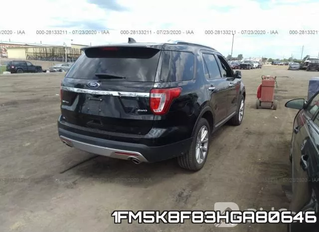 1FM5K8F83HGA80646 фото 5