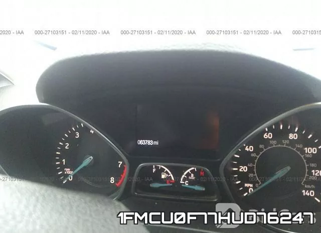 1FMCU0F77HUD76247 фото 8
