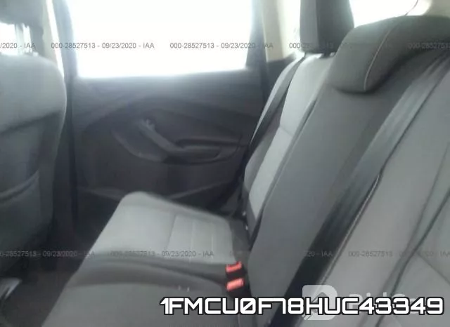 1FMCU0F78HUC43349 фото 9