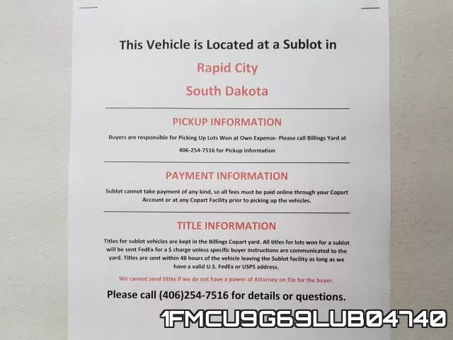 1FMCU9G69LUB04740 фото 10