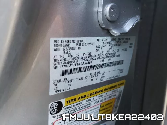 1FMJU1JT8KEA22403 фото 2