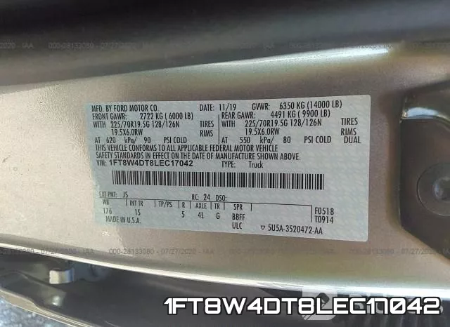1FT8W4DT8LEC17042 фото 10