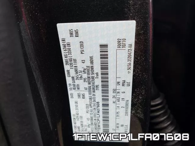 1FTEW1CP1LFA07608 фото 2