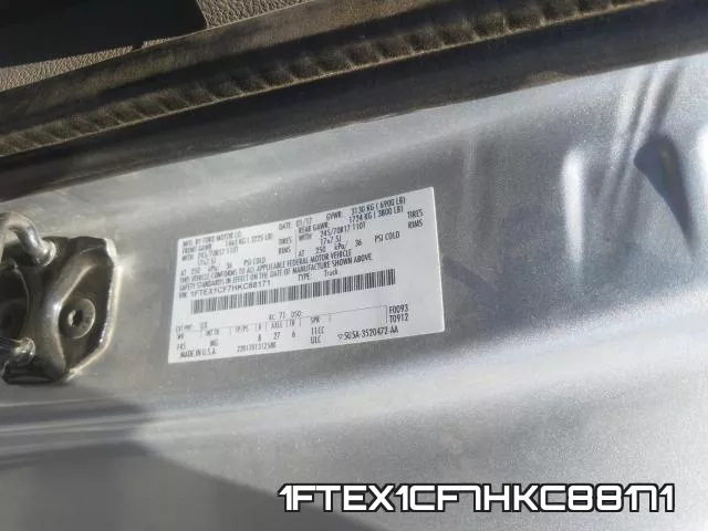 1FTEX1CF7HKC88171 фото 2