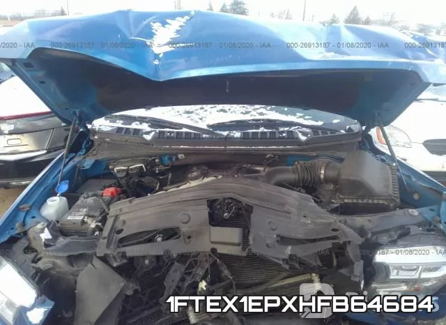 1FTEX1EPXHFB64684 фото 2