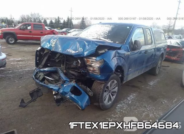 1FTEX1EPXHFB64684 фото 3