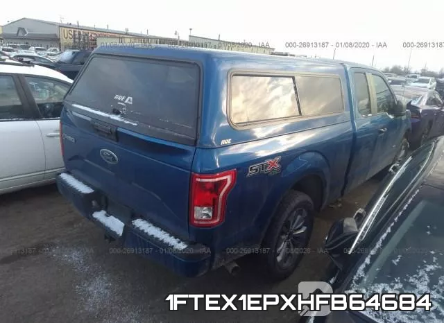 1FTEX1EPXHFB64684 фото 5
