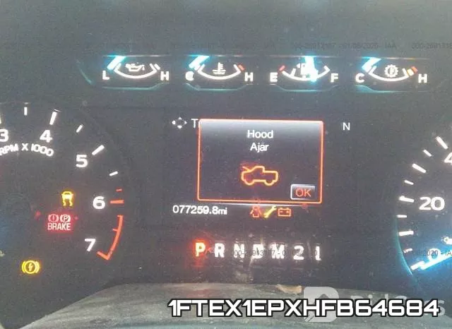 1FTEX1EPXHFB64684 фото 8