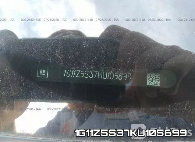 1G11Z5S37KU105699 фото 10