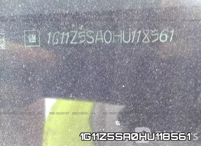 1G11Z5SA0HU118561 фото 10