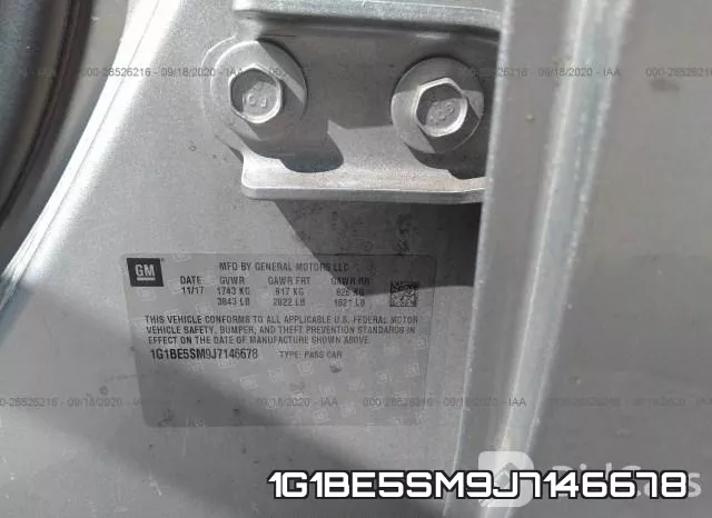 1G1BE5SM9J7146678 фото 10