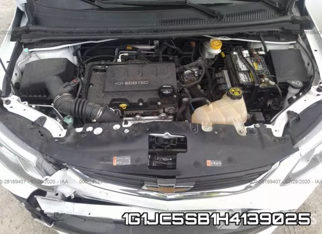 1G1JC5SB1H4139025 фото 2