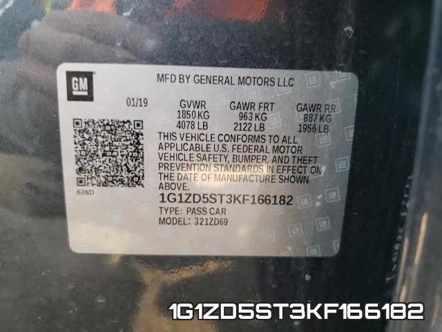1G1ZD5ST3KF166182 фото 2