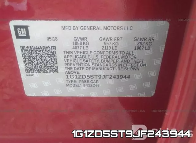 1G1ZD5ST9JF243944 фото 10